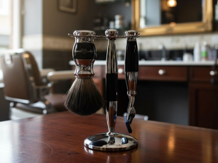 EDWIN JAGGER Set ebano...